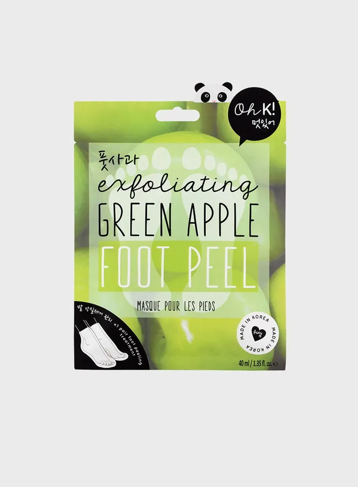 Exfoliating Green Apple Foot Peel