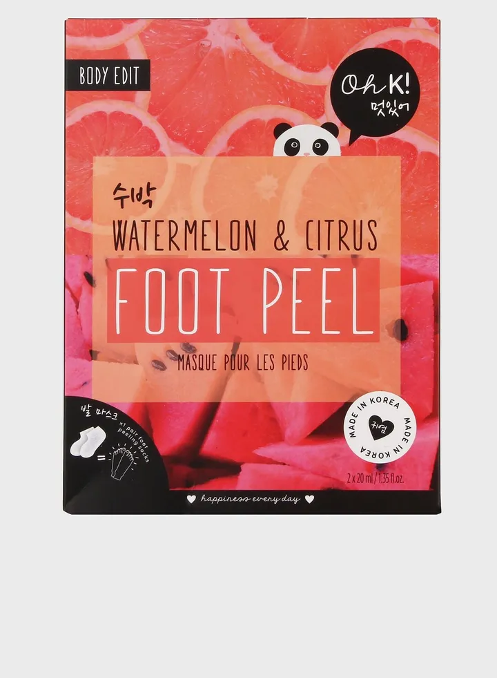 Watermelon Pink Foot Peel