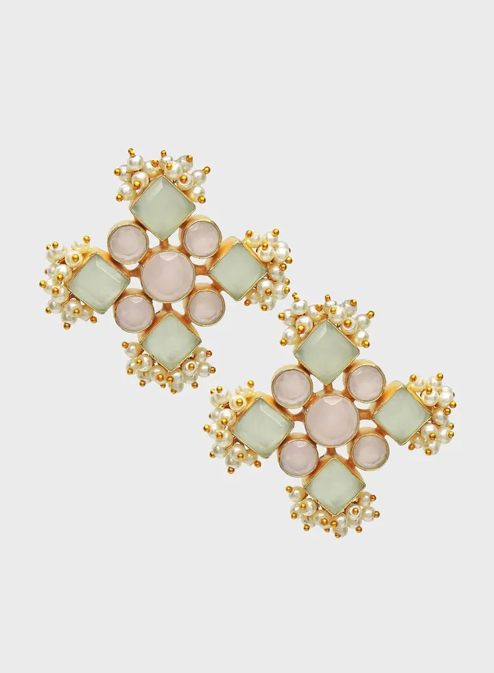 Ines Embellished Studs