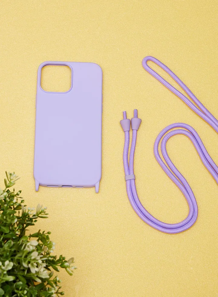 Lanyard Lilac Iphone 13 Pro Max Case