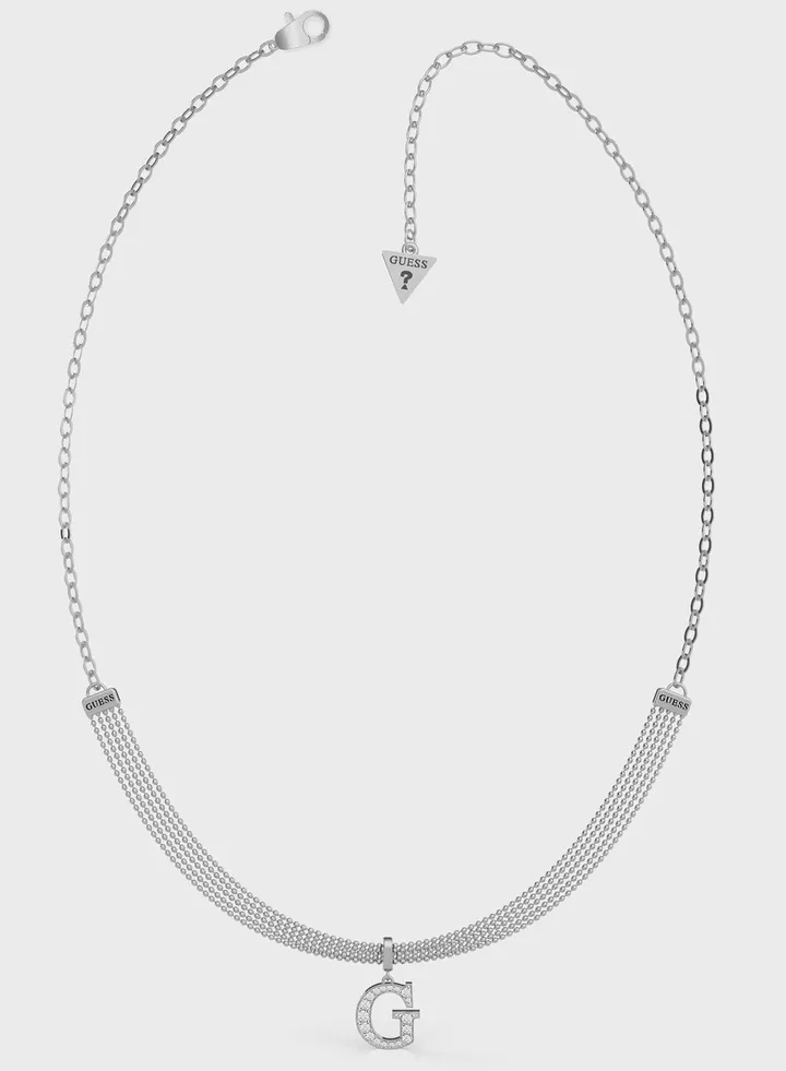 G Multi Chain Necklace