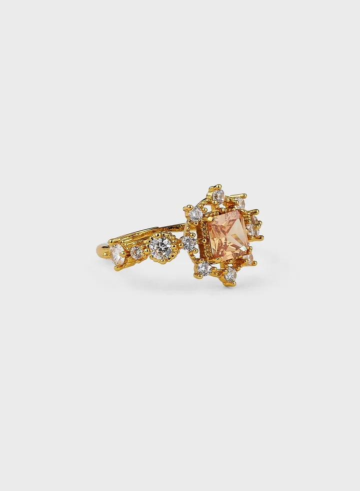 Cz Statement Ring