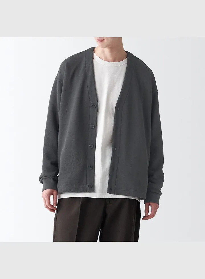 Double Knits Sweat Cardigan