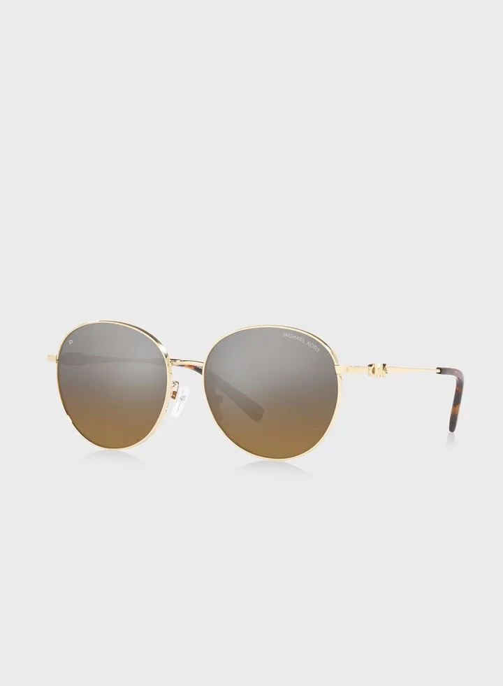 0Mk1119 Round Sunglasses