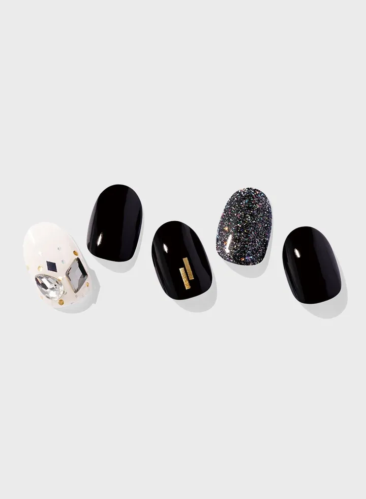Nail Art Wrap - Black Swan
