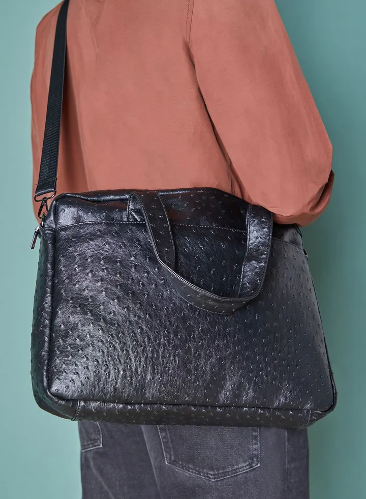 15" Ostrich Laptop Bag