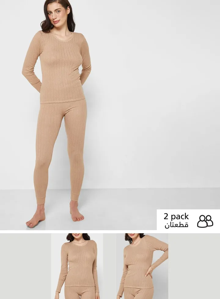 2 Pack Long Sleeve Thermal