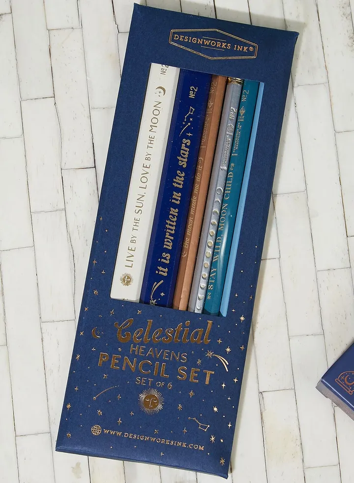 Celestial Heavens Pencil Set