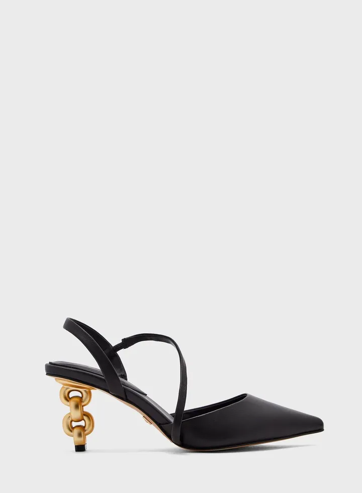 Selda Mid Heel Pumps