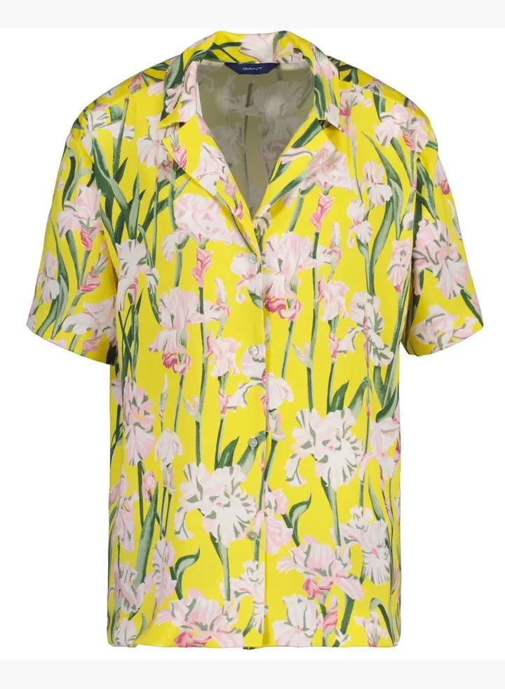 GANT Iris Print Short Sleeve Pajama Shirt