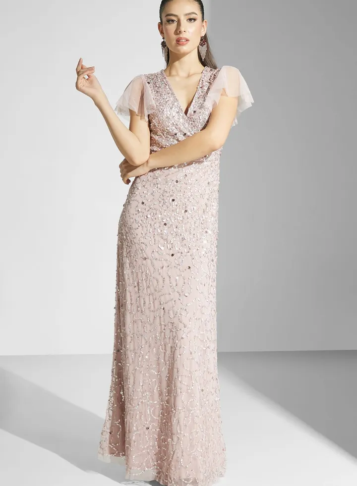 Embellished Maxi Dress
