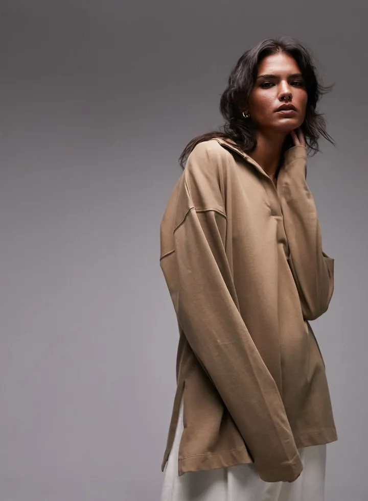Polo Neck T-Shirt