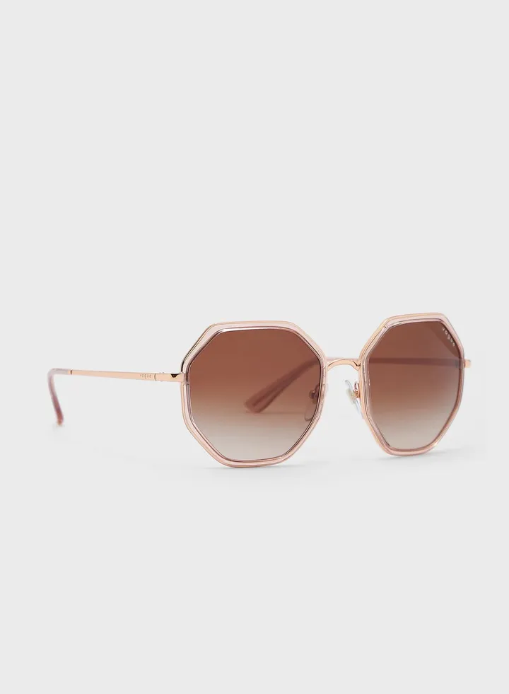 0Vo4224S Hectagon Sunglasses