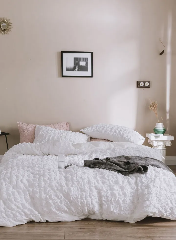 Quilted Bed Sheet Set - King 200 x 230cm