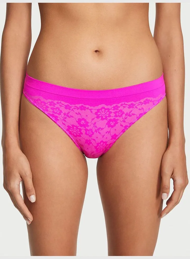 Seamless Posey Lace Bikini Panty