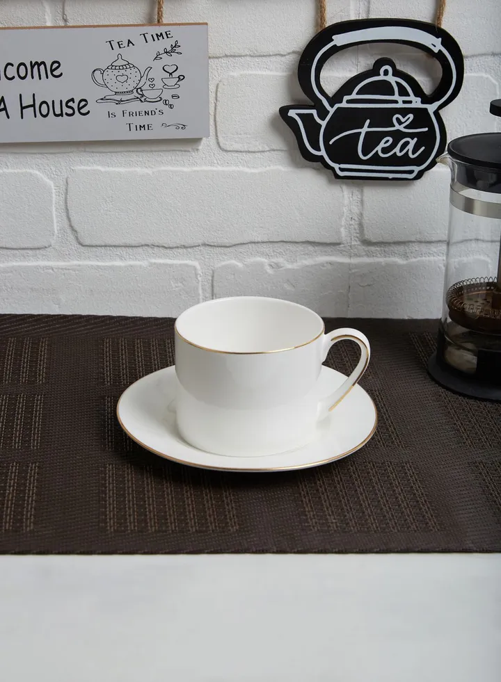 White Ceramic Tea Set