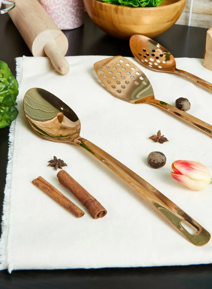 Freya Stainless Steel Rose Gold Spoon