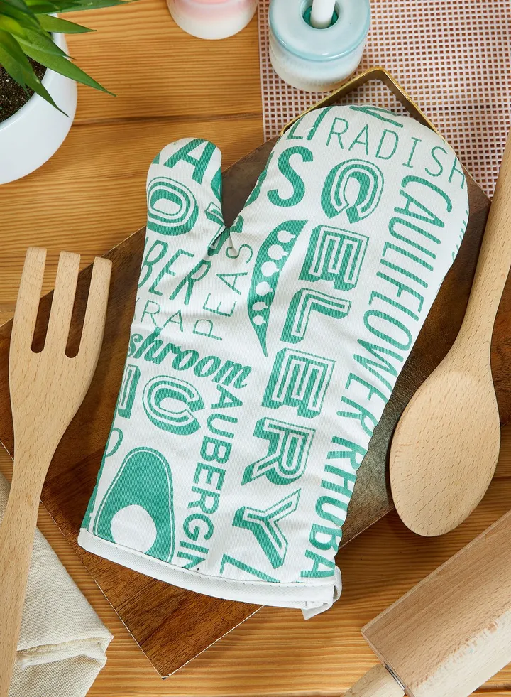 Porter Printed Single Oven Glove