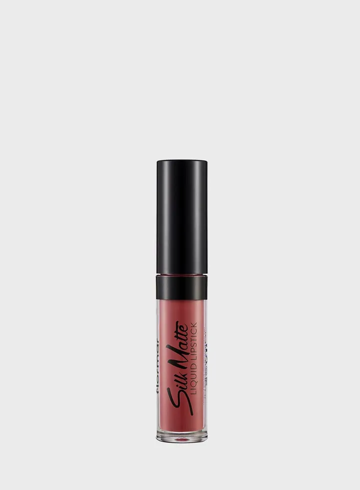 Silk Matte Liquid Lipstick - 06 Cherry Blossom