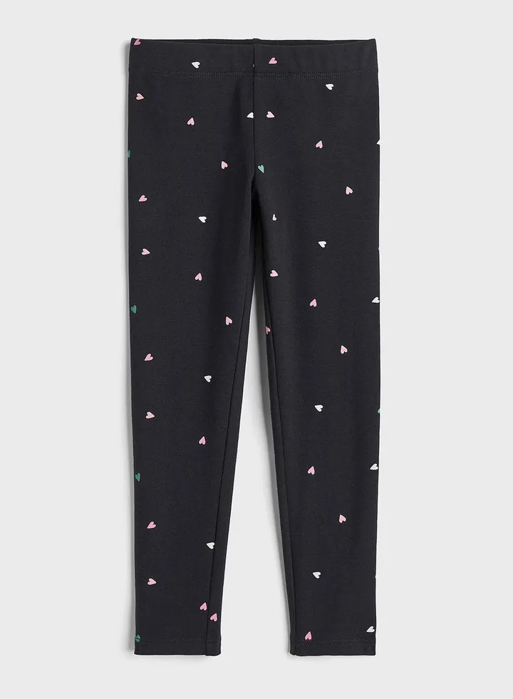 Kids Printed Jersey Leggings