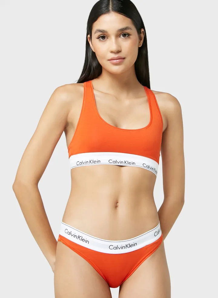 Logo Band Bra