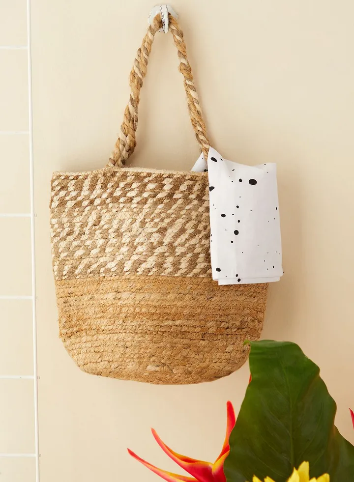 Woven Basket 8x8x10"