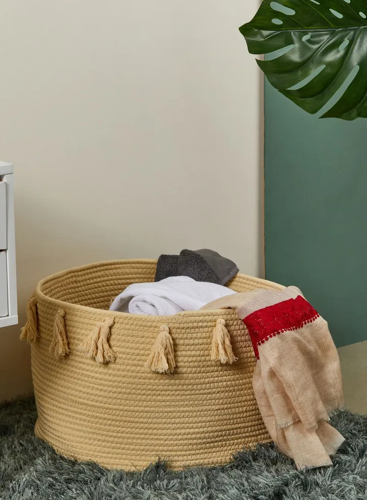 Tassel Storage Basket