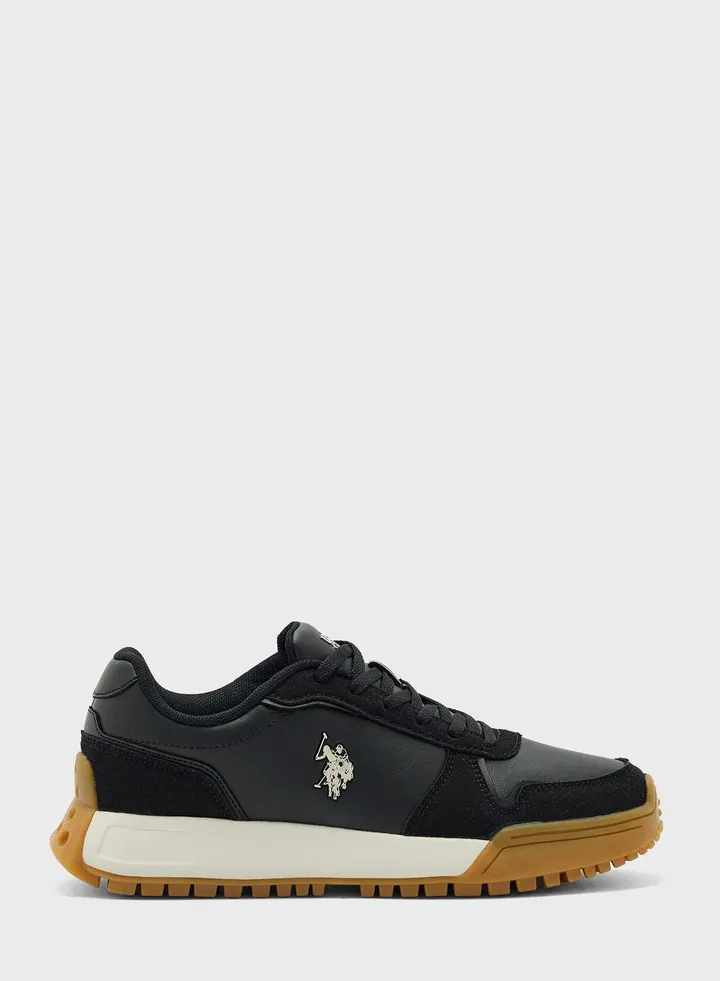 Lace Up Low Top Sneakers