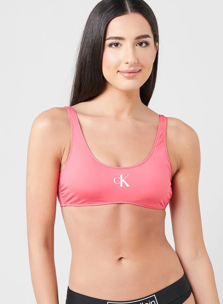 Scoop Neck Bikini Top