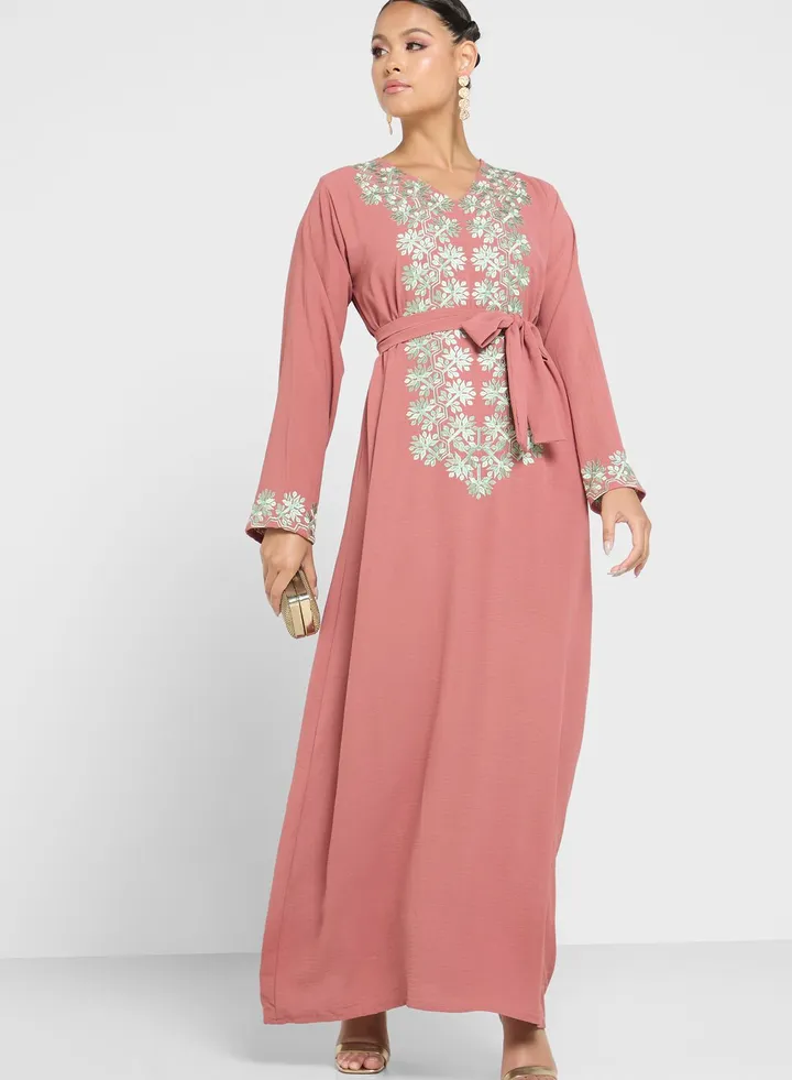 Embroidered Jalabiya
