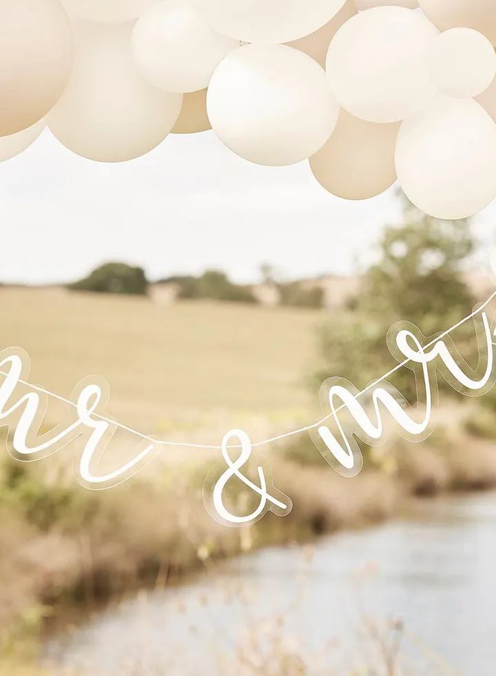 Mr. & Mrs. Acrylic Bunting