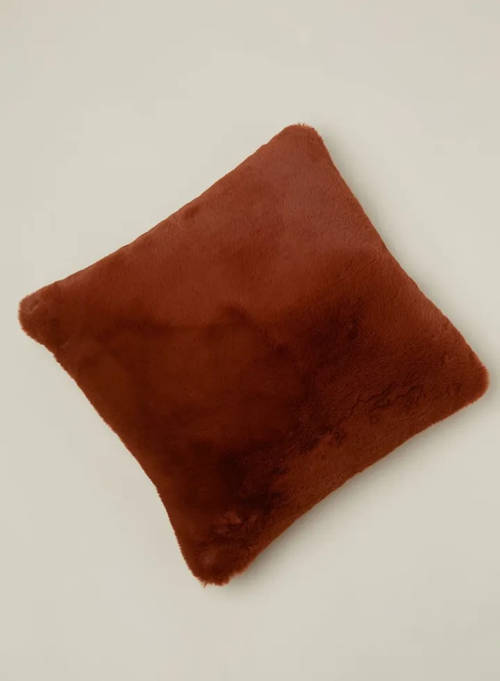 Faux Fur Cushion With Insert