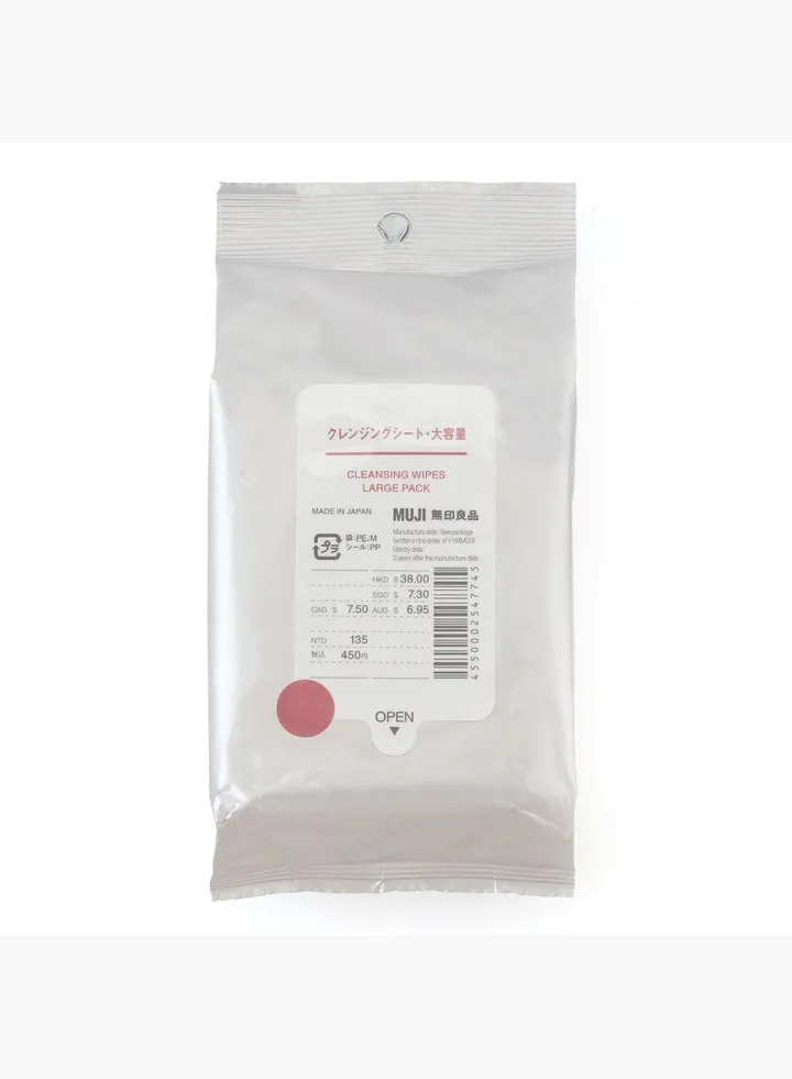 Cleansing Sheet, 30 Sheets, L