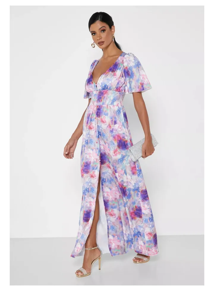 Little Mistress Multi Floral Maxi
