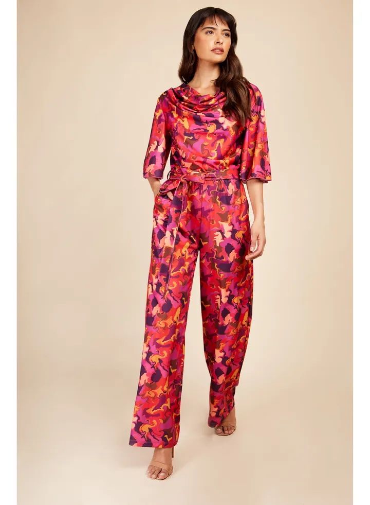 Little Mistress Marble Print Jsuit