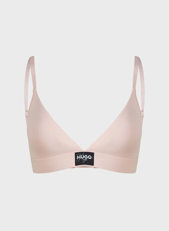 Plunge Logo Bra