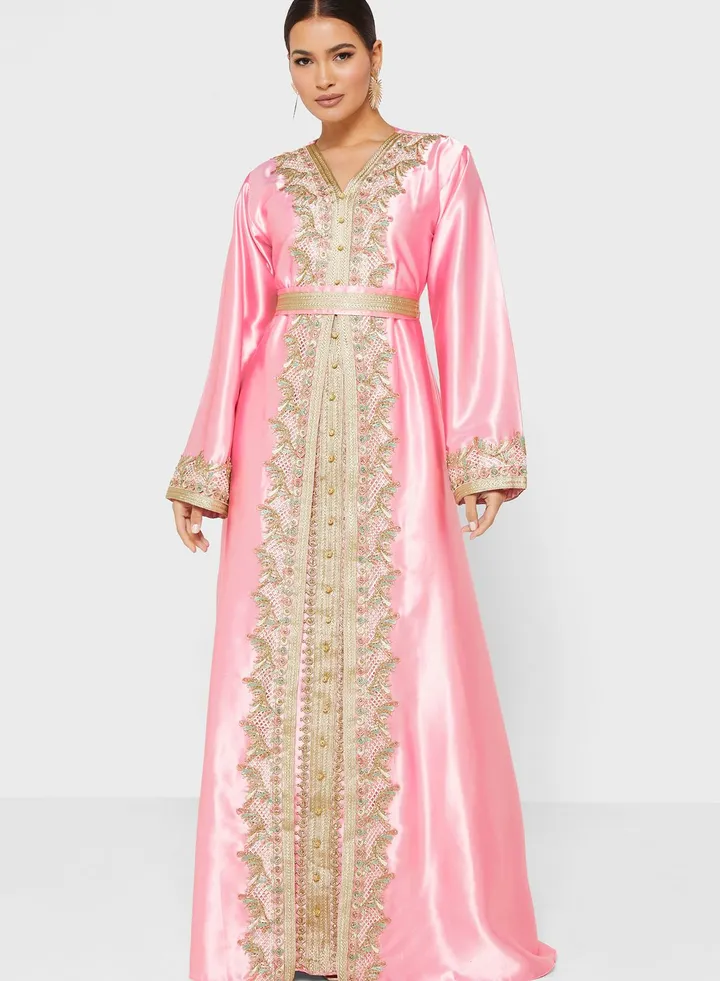Embellished Moroccan Dress