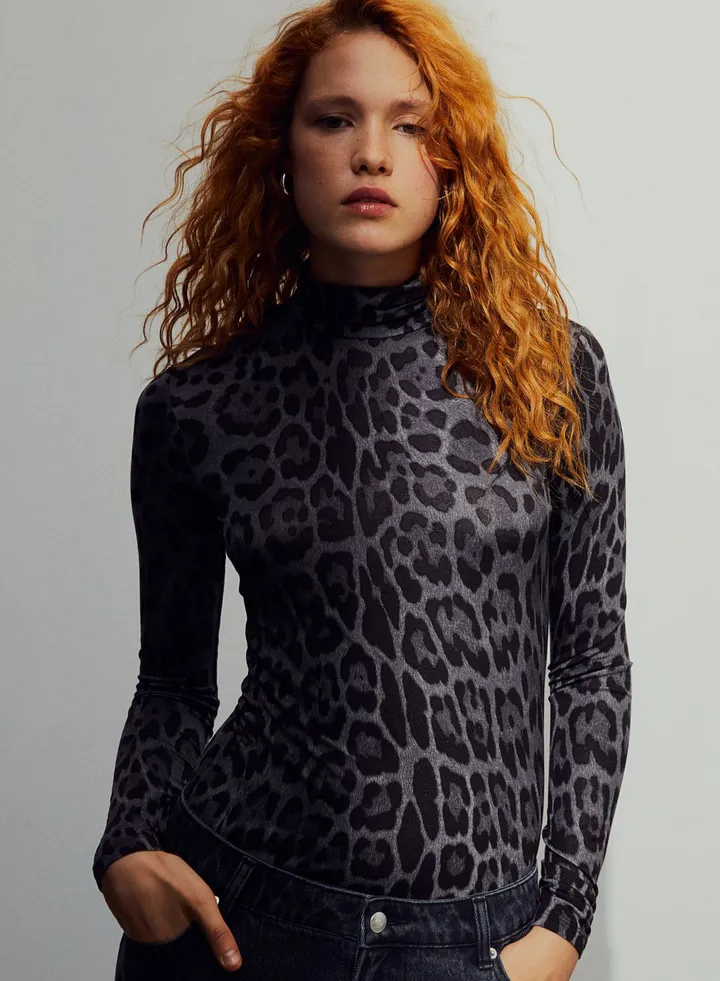 High Neck Top