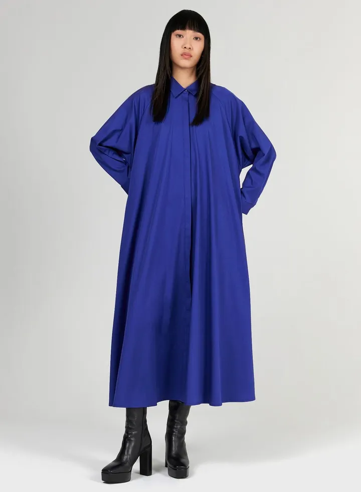 Maxi shirt dress