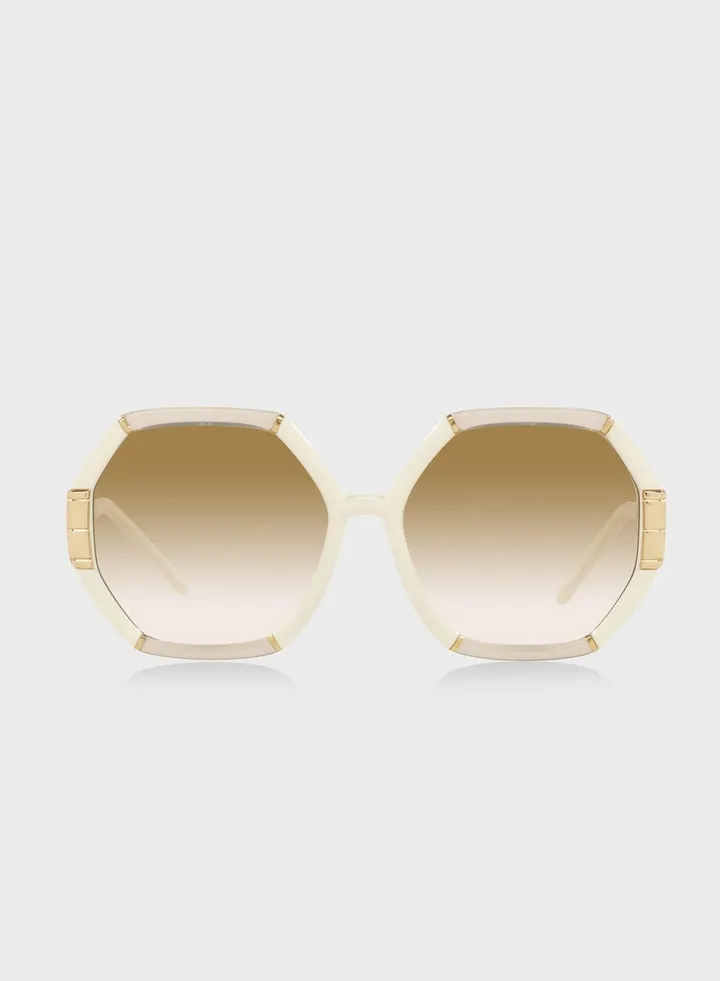 0Ty9072U Oversized Sunglasses