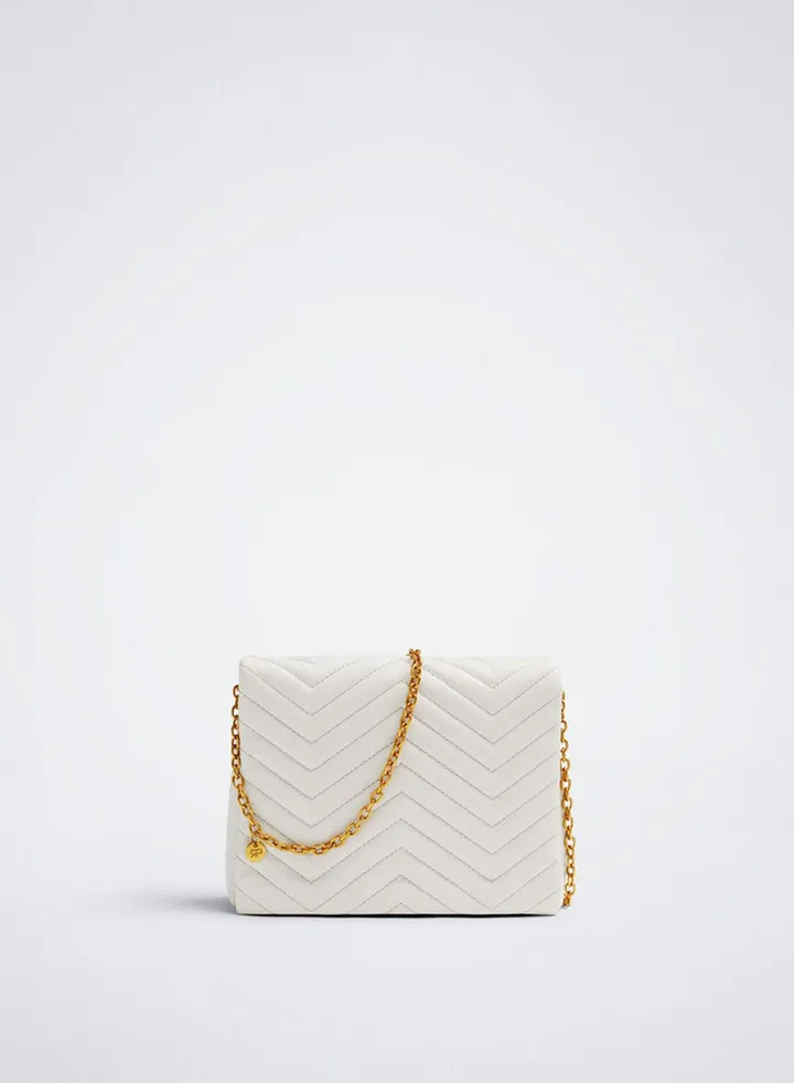 Quilted Chain Crossbody Bag