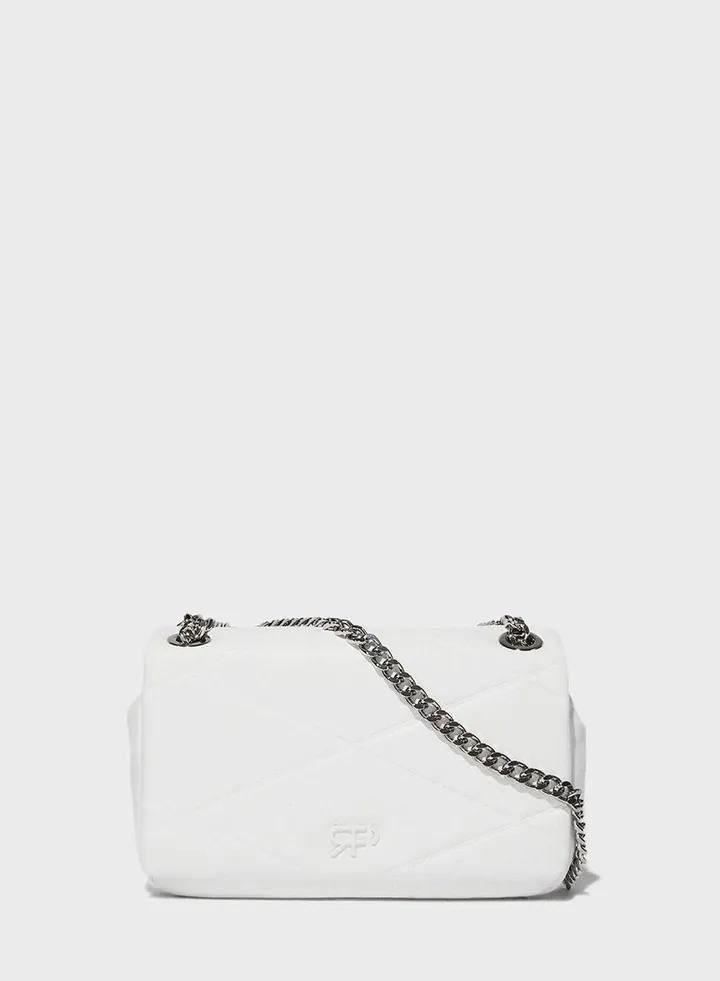 Chain Detailed Crossbody Bag