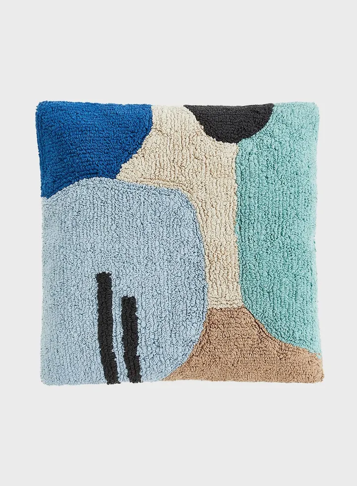 Tufted Cotton Cushion Cover-50X50