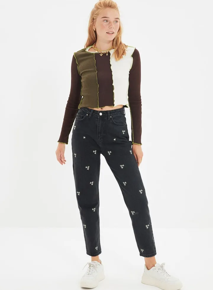 High Waist Mom Jeans
