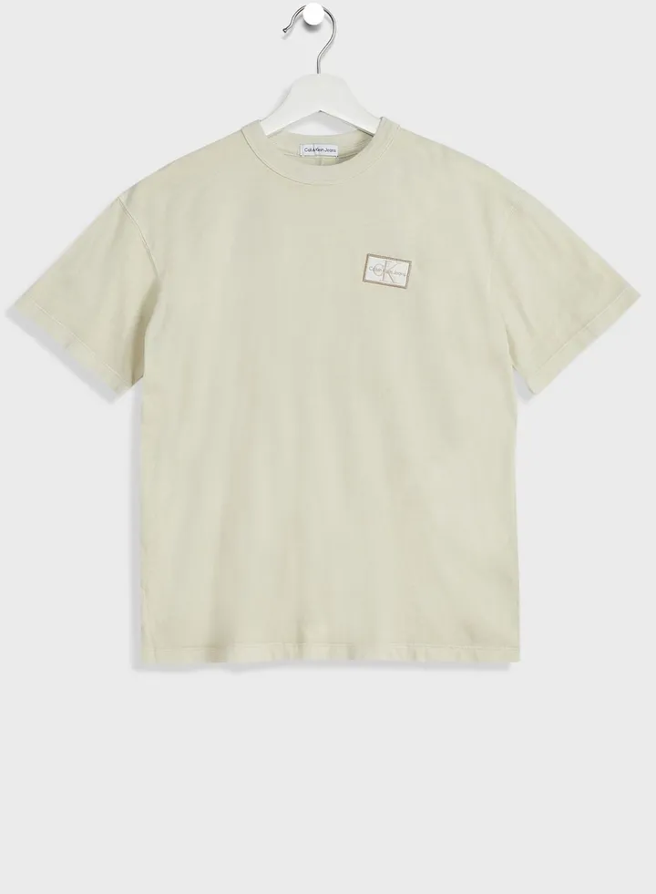 Kids Logo Printed Crew Neck T-Shirt