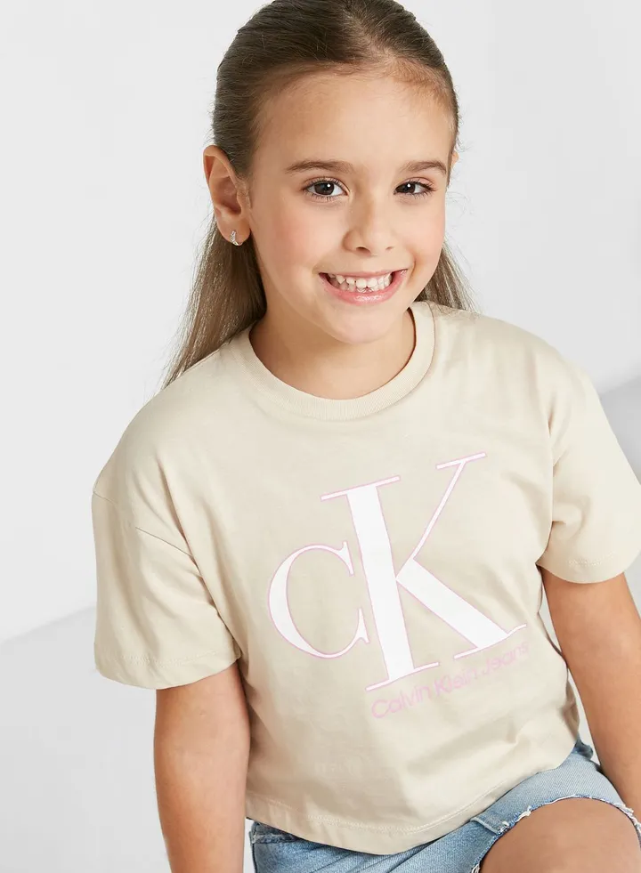 Kids Logo Crew Neck T-Shirt