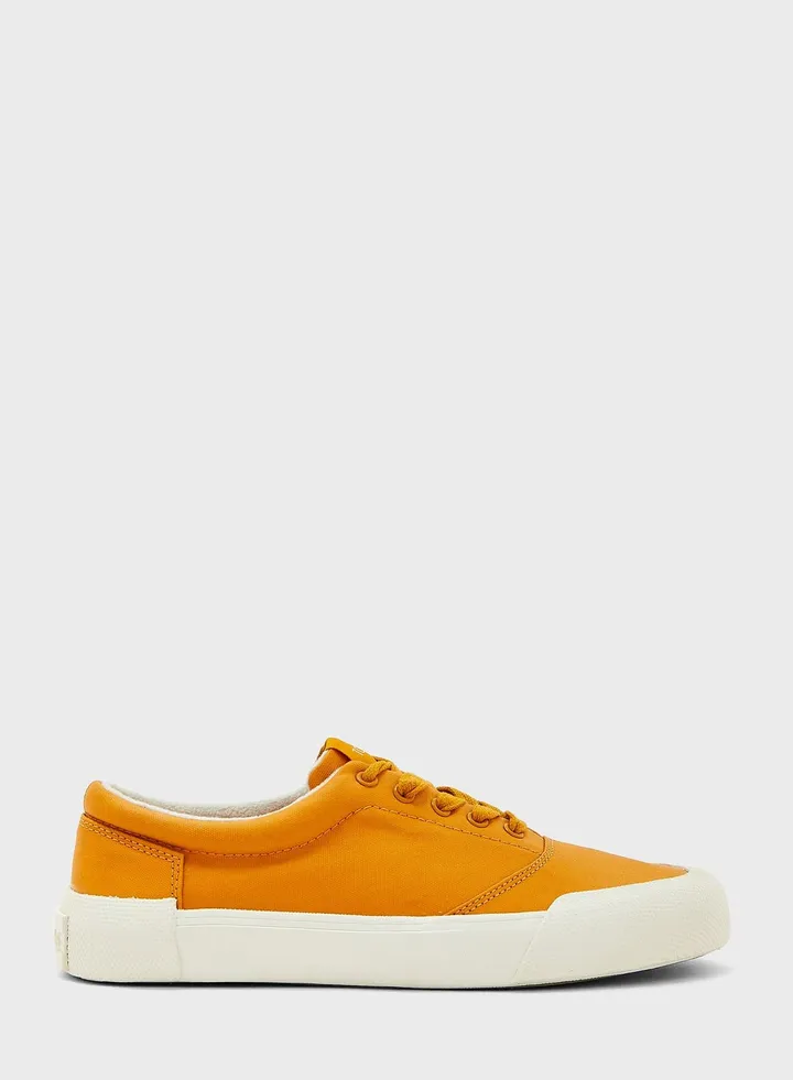 Lace Up Low Top Sneakers