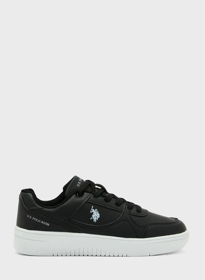 Lace Up Low Top Sneakers