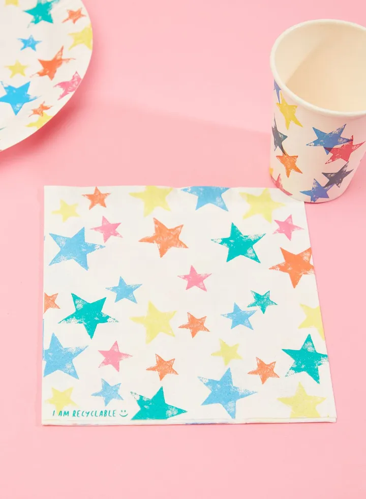 Brights Star, Eco Napkin, 33Cm, 21Pk
