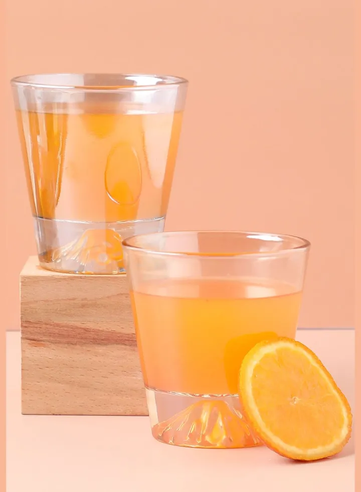 Solid Glass Tumbler | Pack Of 2